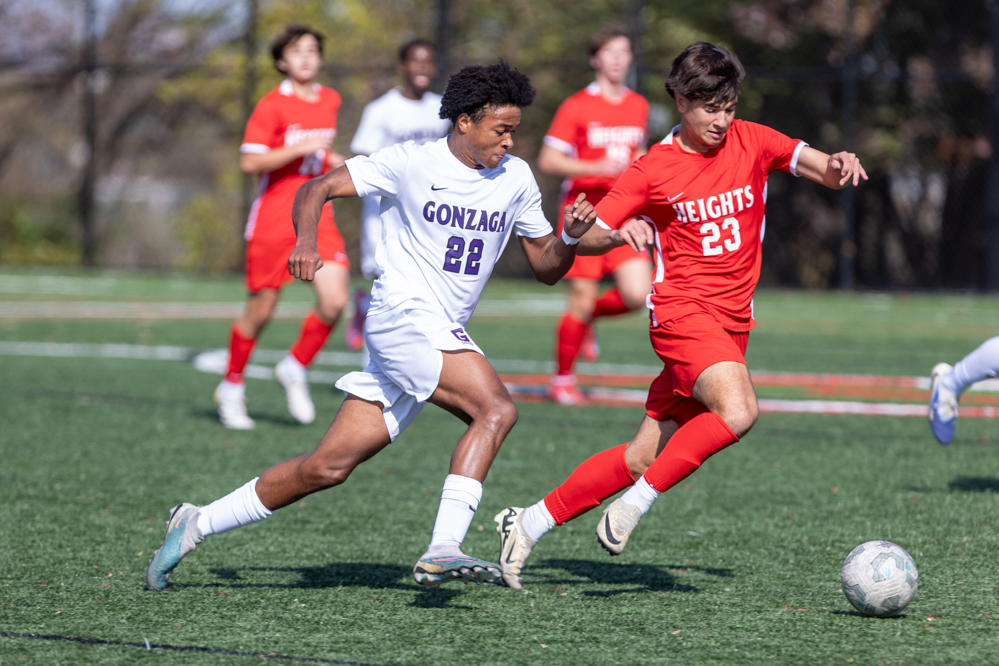 Check Out The Pictures from The Boys' Soccer Championship