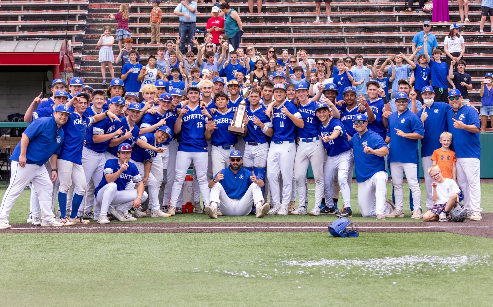 O'Connell Wins the Series and Takes Home the Baseball Title for the First Time since 2001