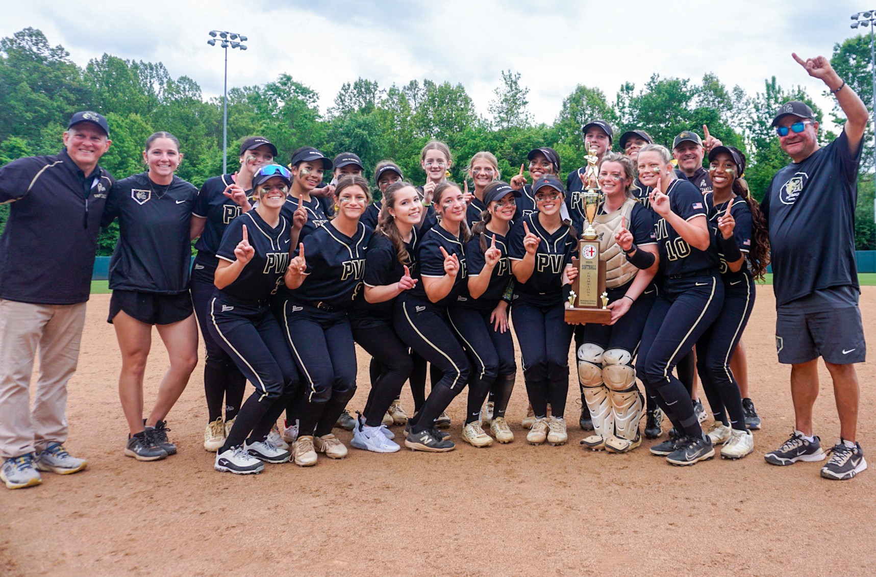 Paul VI takes home the Softball Championship for the First Time!