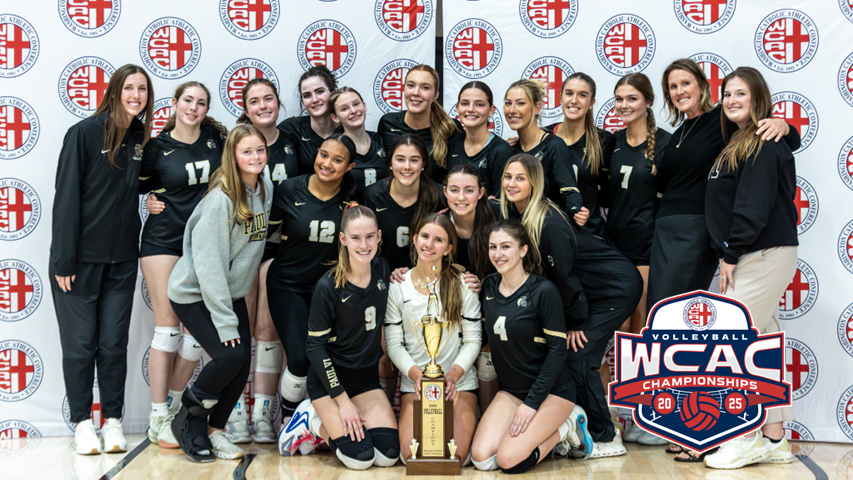 Paul VI defeats St. John's in Three Straight Sets to Capture the 2025 WCAC Volleyball Championship