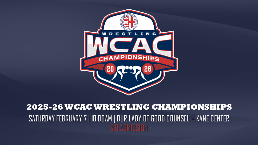 The 2025-26 Wrestling Championships will take place on February 7th! Click Here for Tickets and Info